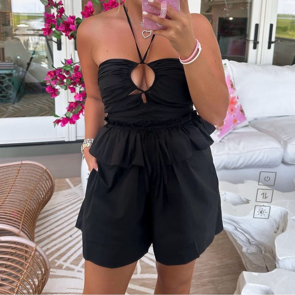 NWT Black Olivialicious Romper